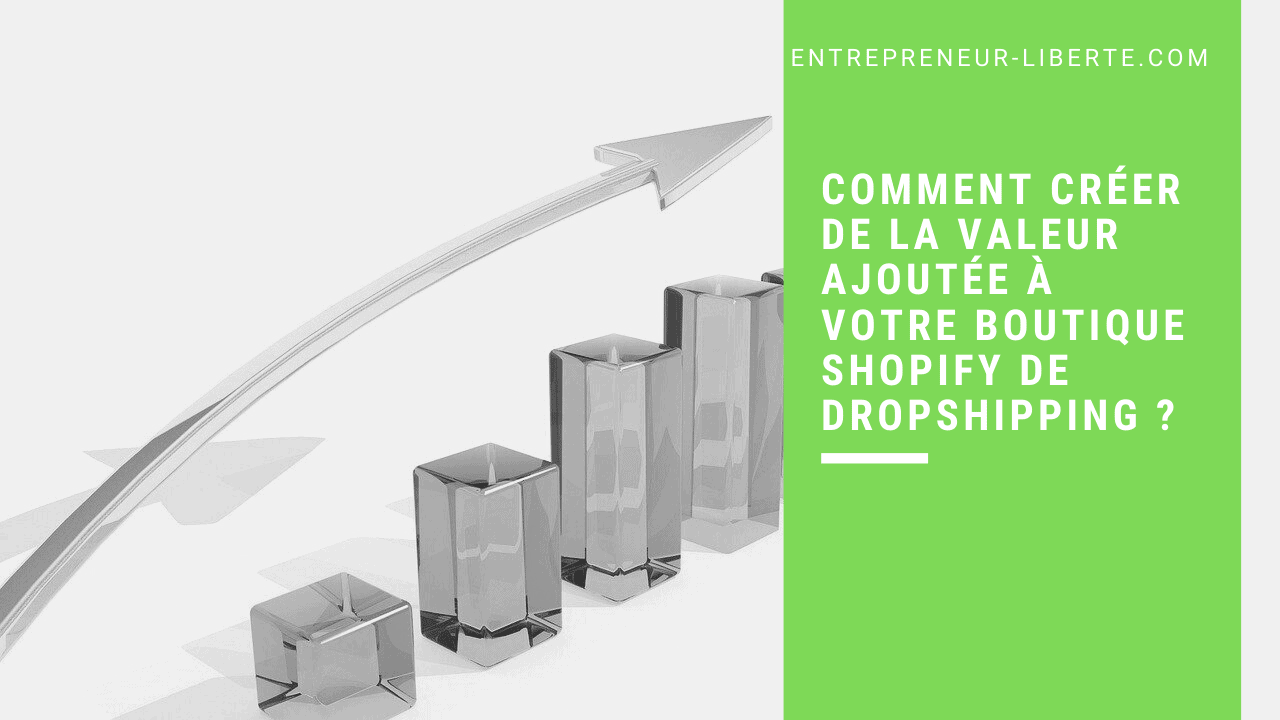 Comment créer de la valeur ajoutée à votre boutique Shopify de dropshipping