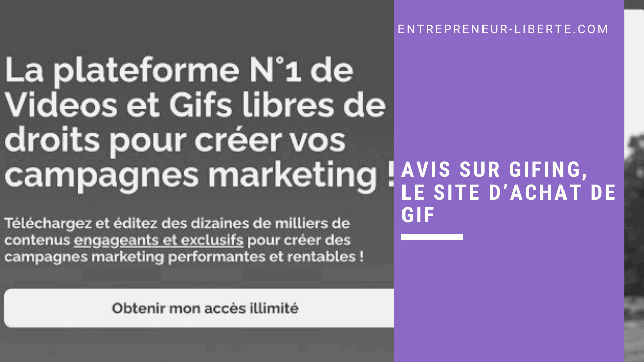 Avis sur Gifing, le site d’achat de GIF