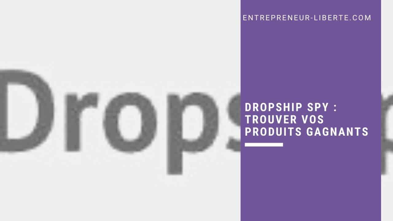 Dropship Spy trouver vos produits gagnants