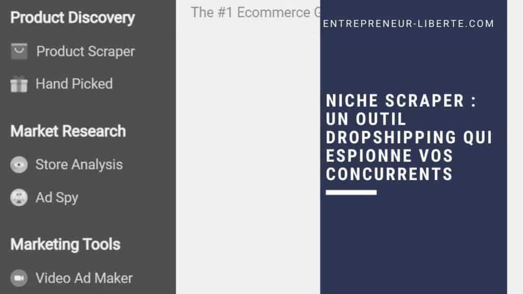 Niche Scraper un outil Dropshipping qui espionne vos concurrents