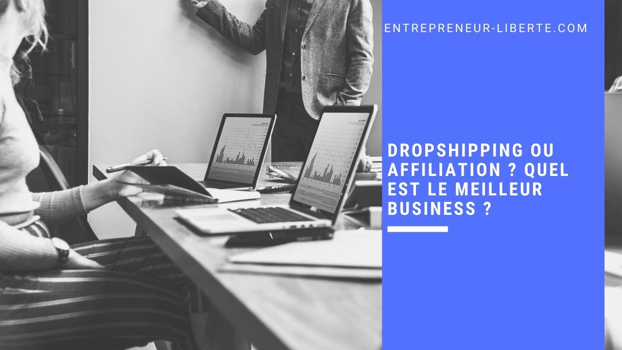 Dropshipping ou affiliation Quel est le meilleur business